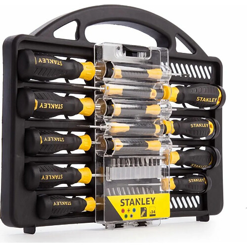 Stanley - STHT0-62141 Set de Tournevis 34 Pièces