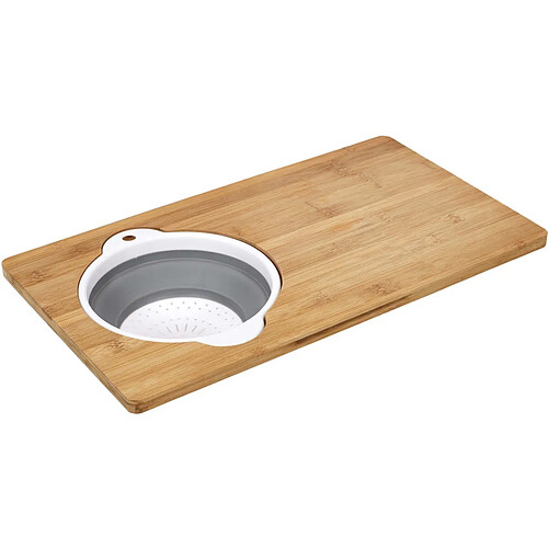 Cook concept Planche à découper avec passoire