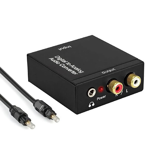 MP power Adaptateur Convertisseur Audio Numérique Toslink