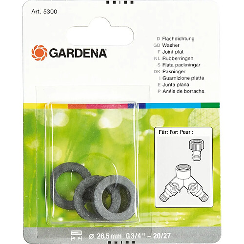 Gardena Joint plat 5 pcs