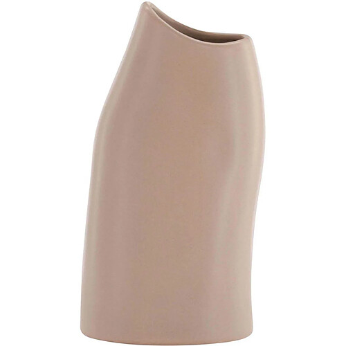 Venture Home Ernst - Vase en grès 23 cm - Rose clair