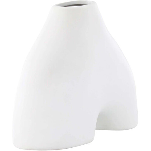 Venture Home Vase en Grès - Blanc Kento