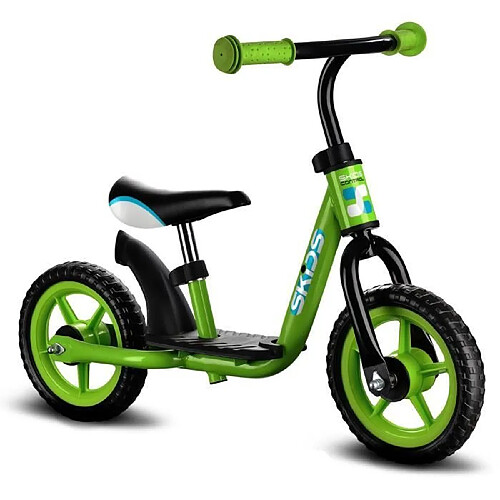 BigBuy Draisienne bébé avec repose-pieds - Vert