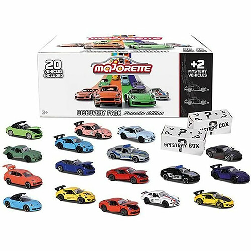 Majorette Porsche Discovery Pack 20+2