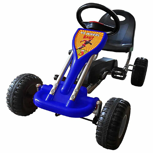 vidaXL Kart Bleu