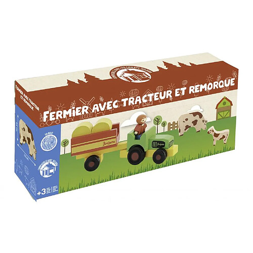Jeujura Fermier avec Tracteur