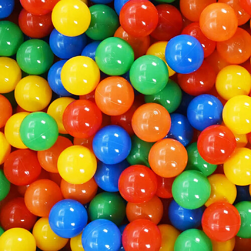 VIDAxL Balles de jeu multicolores - 1000 pcs