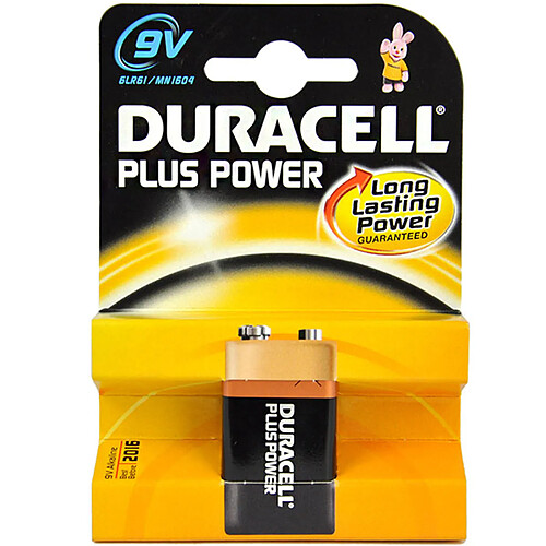 Duracell pile alcaline LR61 9V