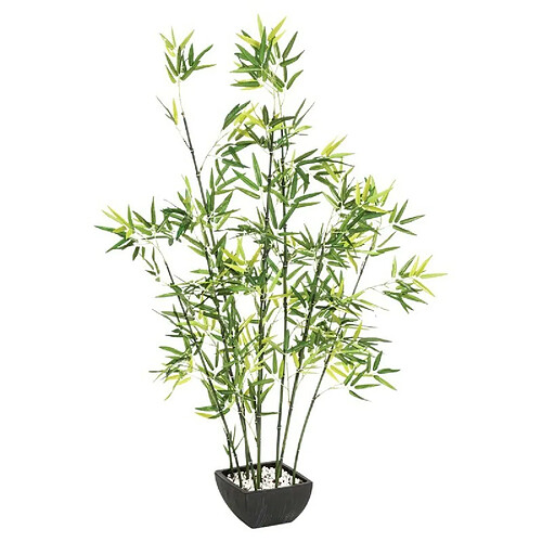 Bambou artificiel en pot - 122 cm