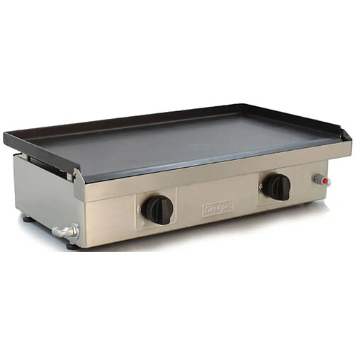 Simogas Plancha gaz 2 brûleurs