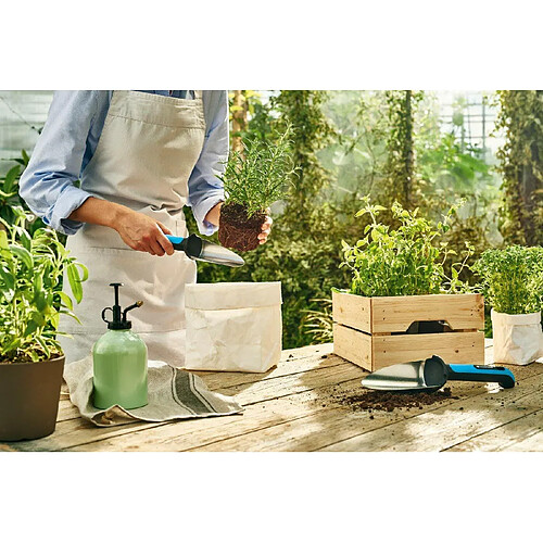 Cellfast Transplantoir Étroit à Main Bleu