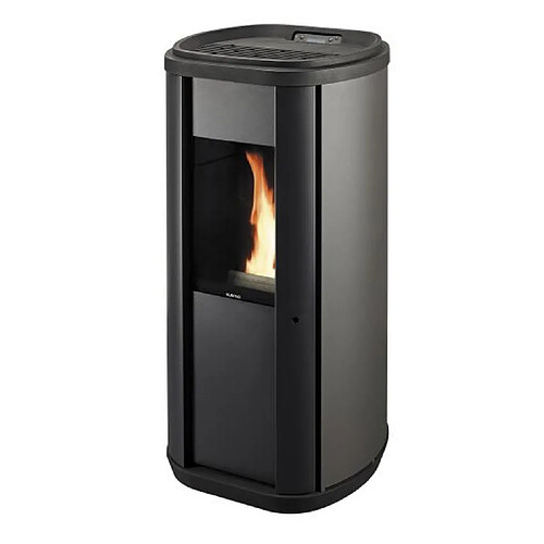 Poêle à granulés de bois 5.5kw noir/anthracite - CORALIE5ANTHRA - SUPRA