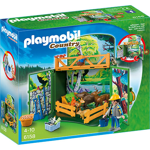 Playmobil® Playmobil Enclos des animaux de la forêt - Wild Life