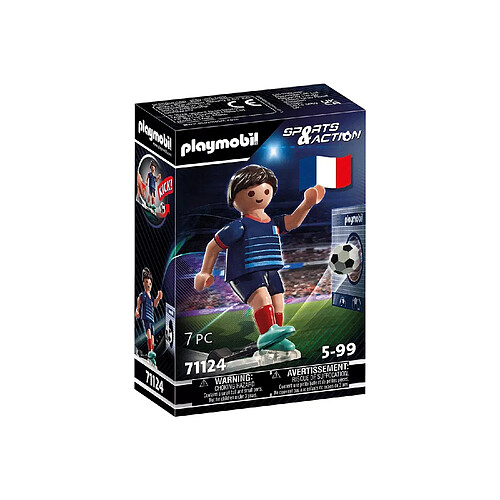Playmobil® Playmobil 71124 - Joueur de football français