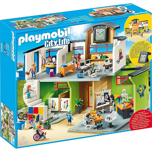 Playmobil® PLaymobil City Life École Complètement Aménagée