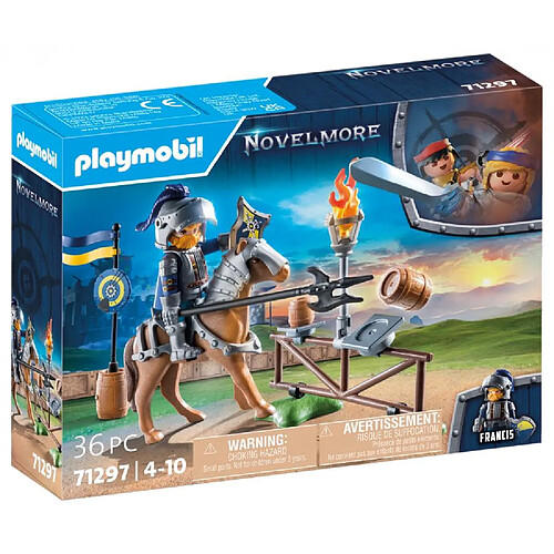 Figurine PLAYMOBIL Chevalier Novelmore Double Couleur - Neuve Sous Blister