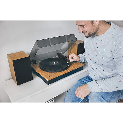 Lenco platine vinyle LS-300 avec enceintes