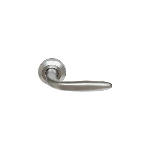 Poignée de porte Aliénor en aluminium - chromé