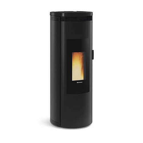 La Nordica Extraflame Poêle à granulés de bois 8kw noir - AMIKANOIR - NORDICA EXTRAFLAME