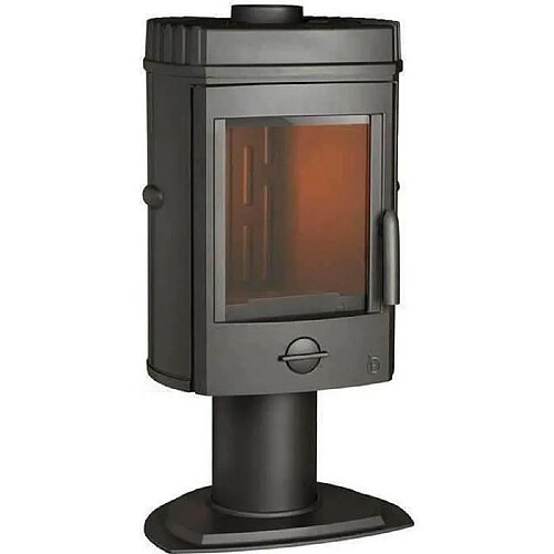 Invicta poêle à bois Mesnil - Anthracite