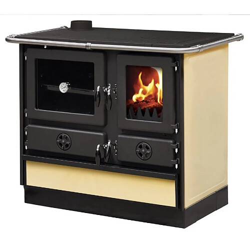 Interstoves Cuisinière à bois MAGNUM MBS en fonte | Sortie côté gauche -