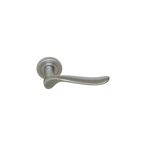 Poignée de porte Orphée sur rosace ronde