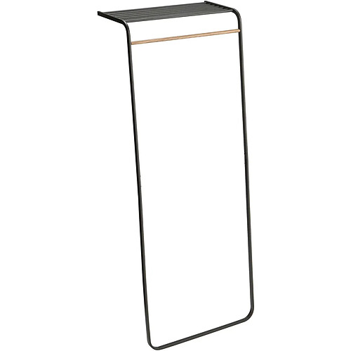 YAMAZAKI Porte-manteau tour inclinée - Noir