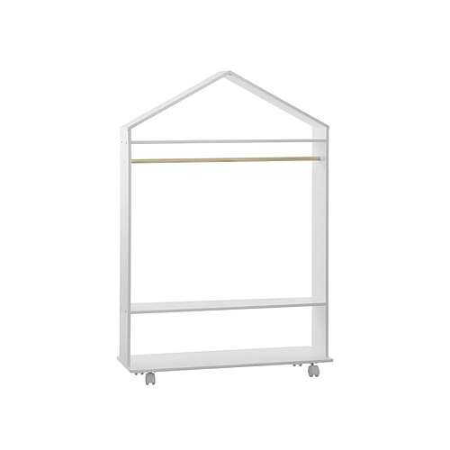 Atmosphera Penderie enfant porte-manteau - Blanc