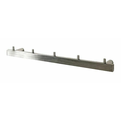 Pegane Porte-serviettes inox - Gris