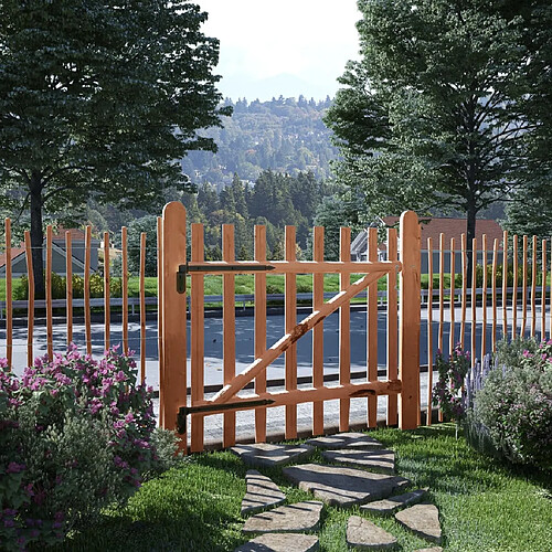 VidaXL Portillon Bois Noisetier
