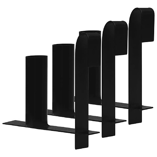 VIDAXL Distributeurs de bandes de clôture 3 pièces
