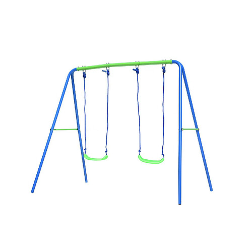 Outdoor Toys Outdoor_toys Portique balançoire double de jardin