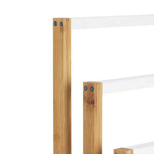 Helloshop26 Porte-serviettes bambou - Naturel