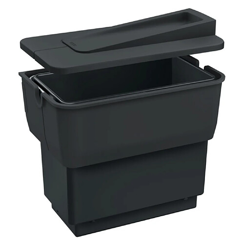 Poubelle sous évier 14l noir - 512880 - Singolo - BLANCO