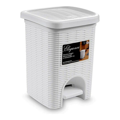 Stefanplast Corbeille à Papier - Blanc