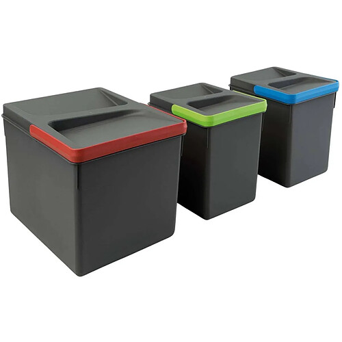 EMUCA Recycle - Gris anthracite