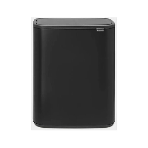 Brabantia Bo Touch Bin 60L Matt Black