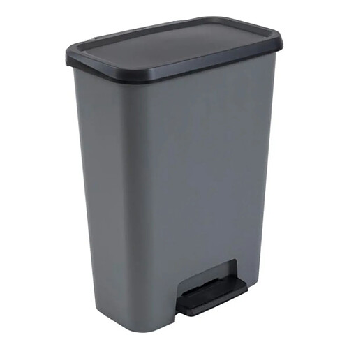 But Poubelle COMPATTA 50L - Gris anthracite