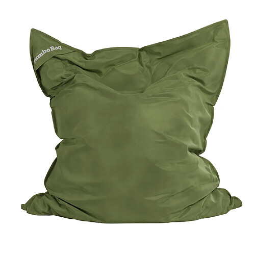 Jumbo Bag Pouf Géant - 130x170 cm - Velours Sauge