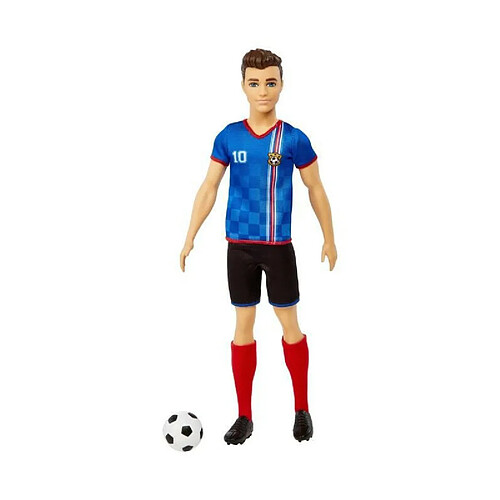 Barbie poupée Ken footballeur