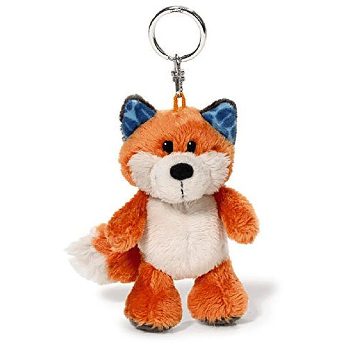 Nici porte-clés renard peluche