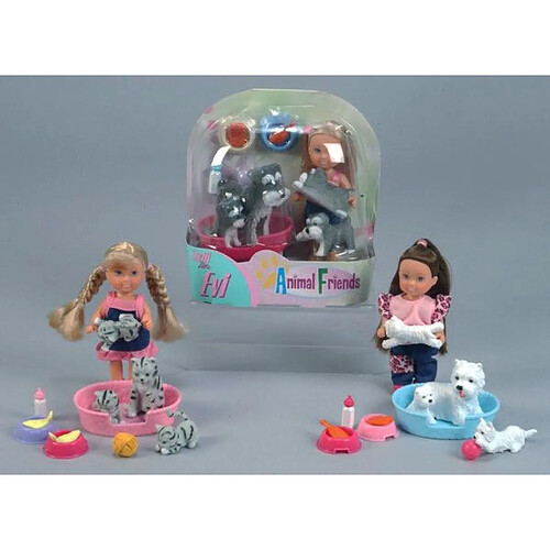 Simba Poupée Evi Love avec animaux