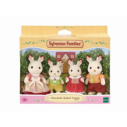 Sylvanian families Famille Lapin Chocolat