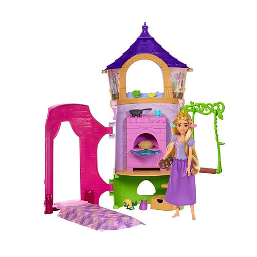 Disney Coffret tour de Raiponce – poupée et accessoires