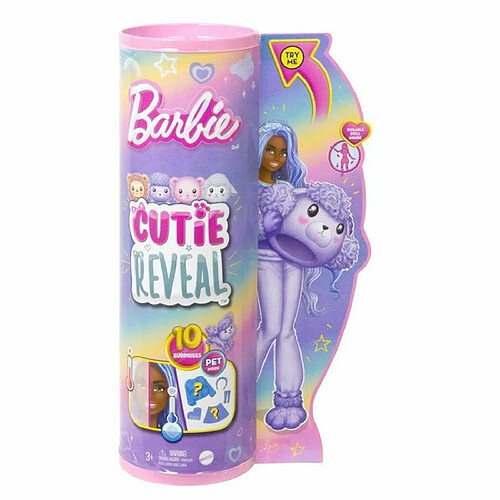 Barbie poupée Cutie Reveal Caniche