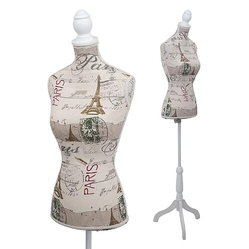 Mendler Mannequin de couture motif Paris