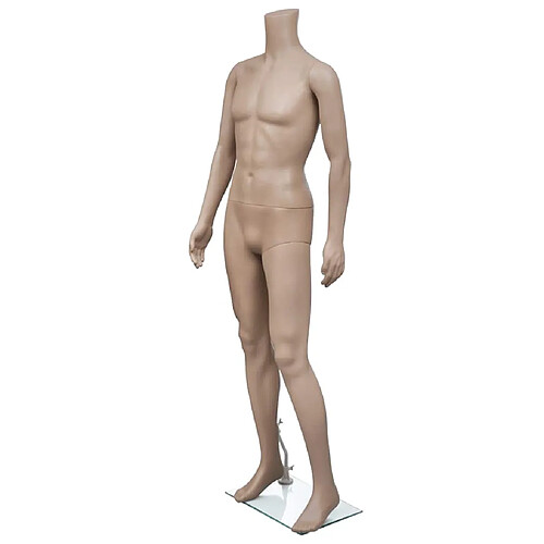 vidaXL Mannequin Homme Vitrine Sans Tête