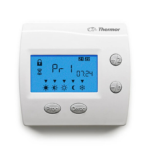 THERMOR Commande murale digitale - 2 zones