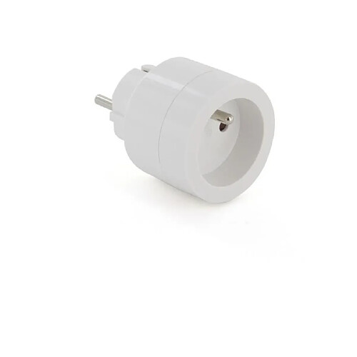 Chacon 54120 Presa Intelligente On-Off Bianca - 16A/3500W - Con Sicurezza Bambini - 6