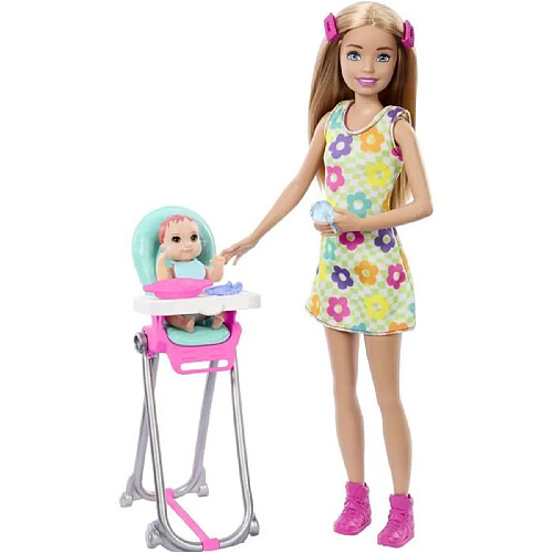 Barbie Skipper coffret Babysitters Inc poupée et bébé